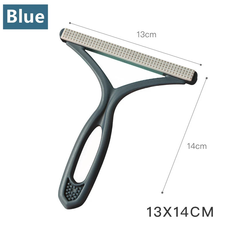 Silicone Double-Sided Lint Remover – Pet Hair & Fabric Shaver for Clothes & Carpets