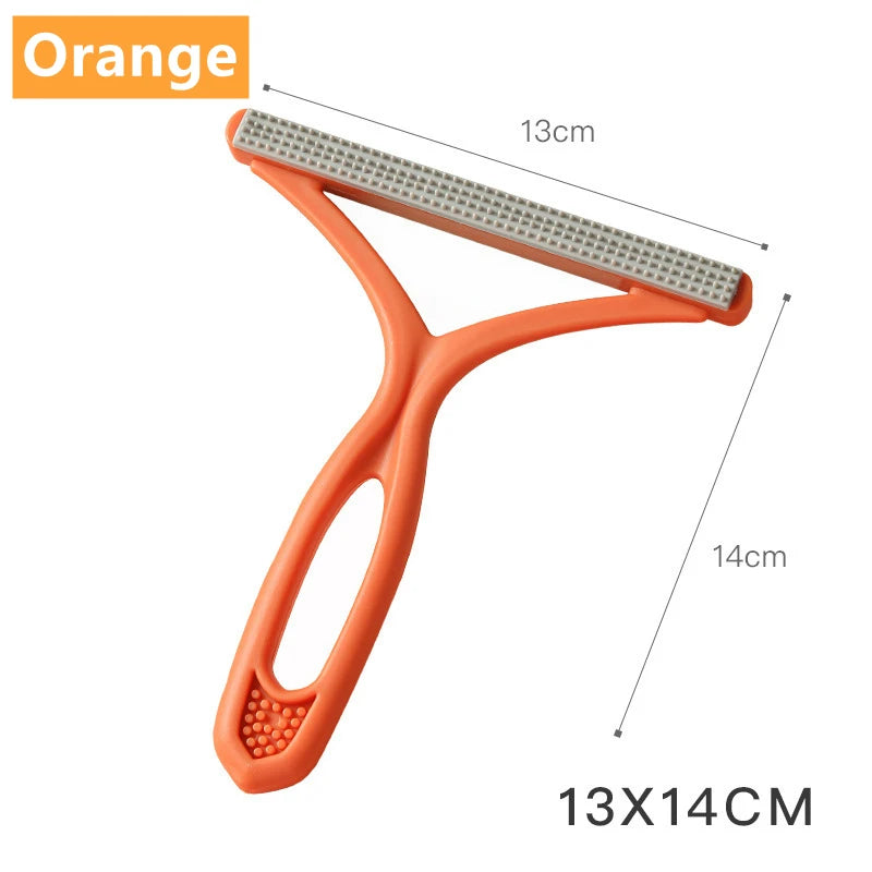 Silicone Double-Sided Lint Remover – Pet Hair & Fabric Shaver for Clothes & Carpets