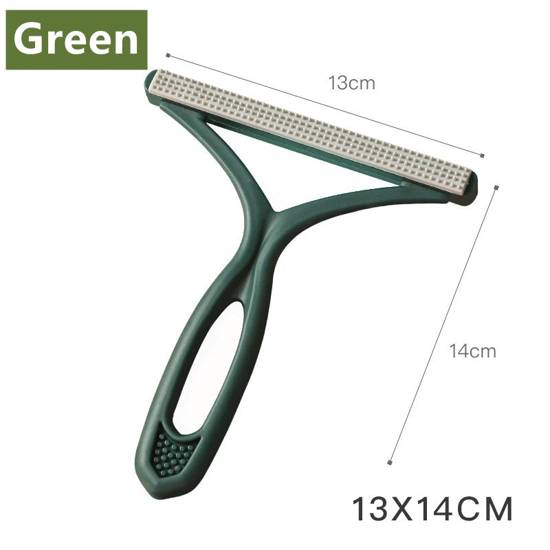 Silicone Double-Sided Lint Remover – Pet Hair & Fabric Shaver for Clothes & Carpets