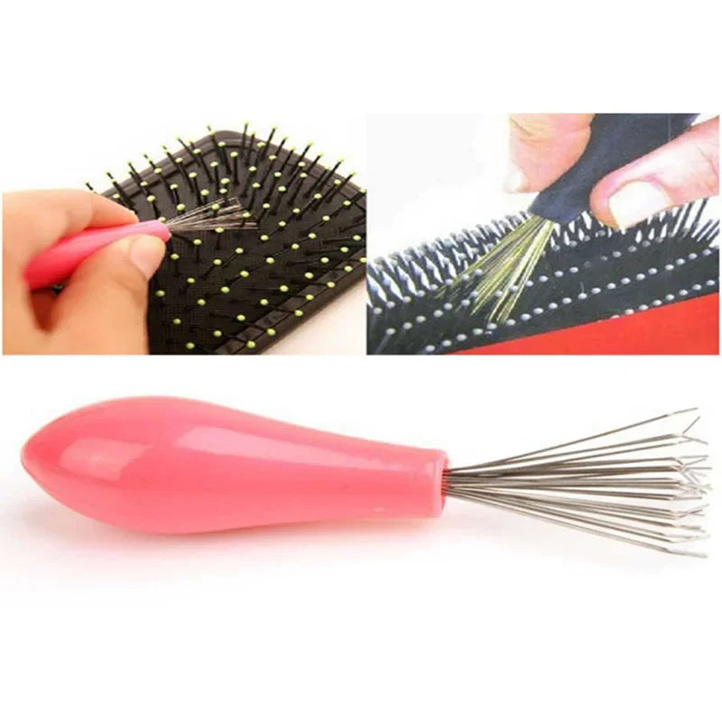 Plastic Handle Comb & Hair Brush Cleaner