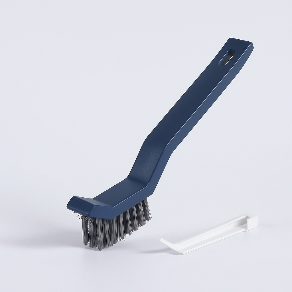 Tough Bristles Reaches deep into corners and grooves