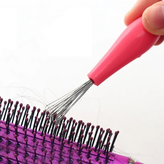 Plastic Handle Comb & Hair Brush Cleaner