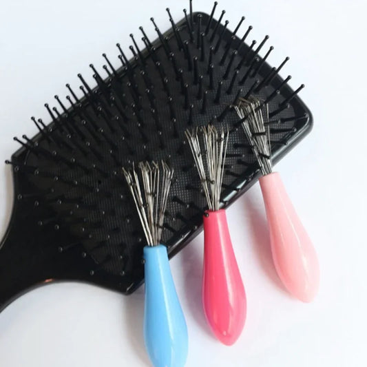 Plastic Handle Comb & Hair Brush Cleaner